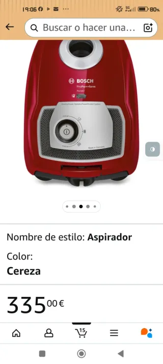 Aspirador Bosch BGL4SIL69W Blanco