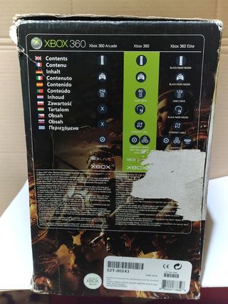 CAJA XBOX 360 GEARS OF WARS 2
