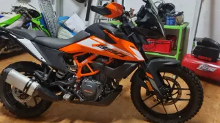 Moto trail ktm