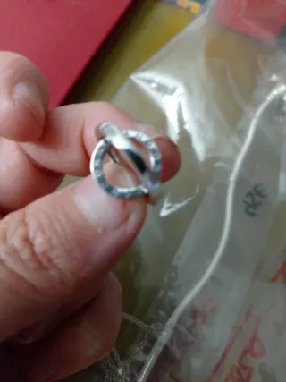 Colgante y cadena  plata