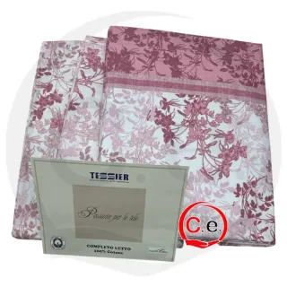 Completo Lenzuola Matrimoniali Tessier