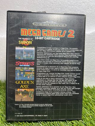 Cartucho Sega Mega Games N