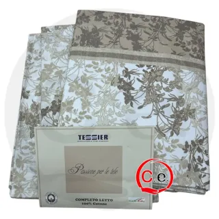 Completo letto Tessier 100% Cotone