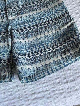 Pantalones cortos Guante estampado azul talla 40