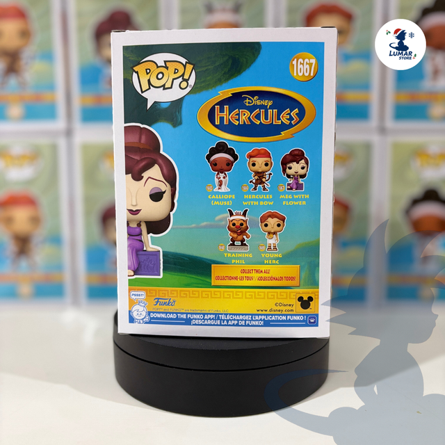 Funko Pop! Meg with Flower #1667 – Hercules Disney
