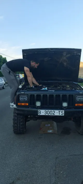 2 Faros LED Largo Alcance