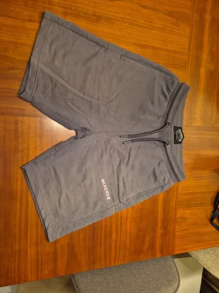 Bermudas McKenzie niño gris