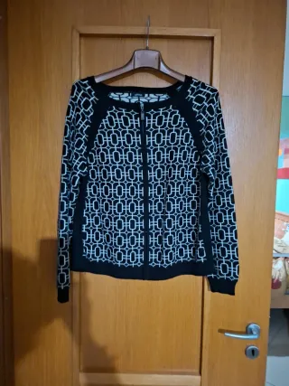 Maglioncino donna fantasia geometrica