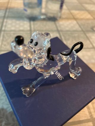 Figuras Disney Mickey y Pluto Cristal Swarovski