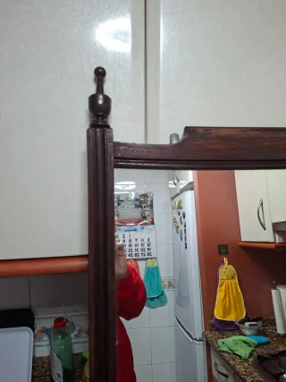 Espejo madera vintage