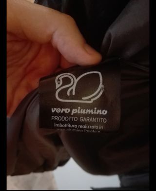 Piumino Jan Mayen Nero Taglia L