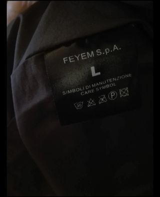 Piumino Jan Mayen Nero Taglia L