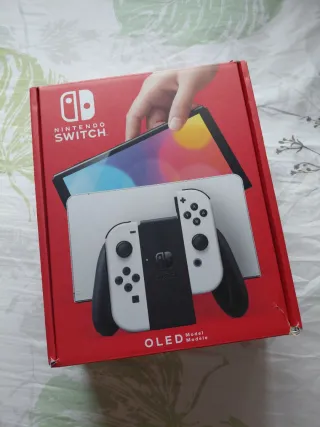 Nintendo Switch blanca