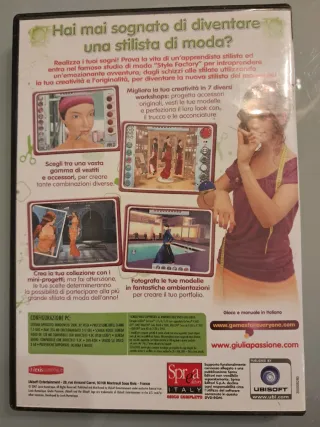 PC DVD-ROM Giulia: Passione Stilista Ubisoft