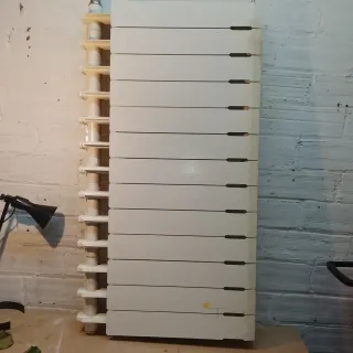 Radiador Calefacción Aluminio Blanco