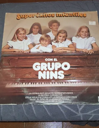 Vinilo Super Éxitos Infantiles Grupo Nins