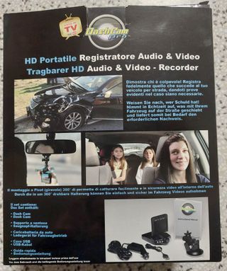 DashCam Pro HD Registratore Audio & Video