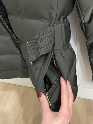 Cazadora Zara verde talla S