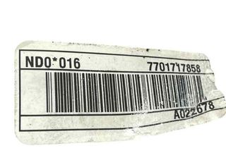 128760 caja cambios nd0016 renault megane 2.0 16v