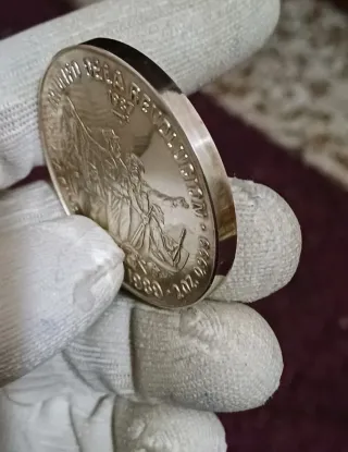 Ultra raro monedon de 2 oz cuba solo 500 ex