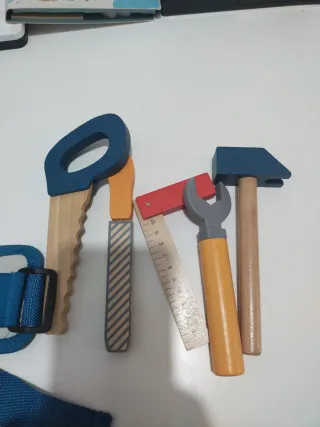 Cinturón de herramientas de madera