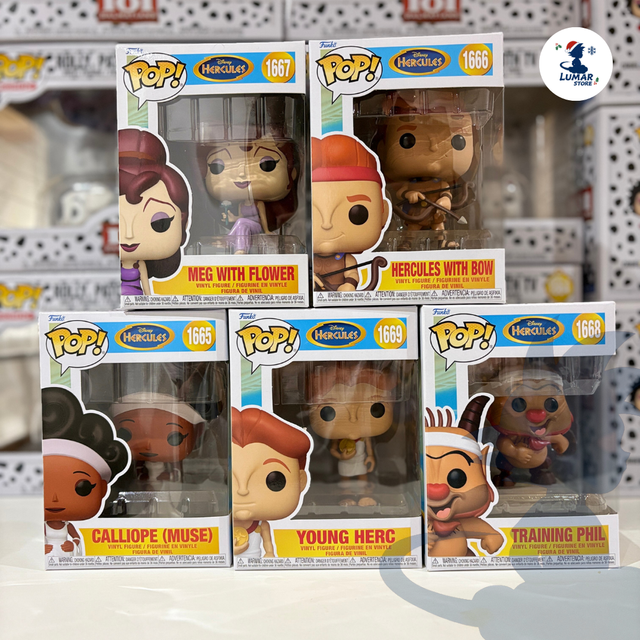 Colección Funko Pop! Hércules – Disney (5 Figuras)