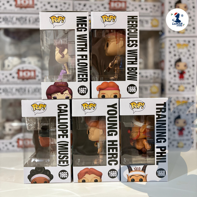 Colección Funko Pop! Hércules – Disney (5 Figuras)