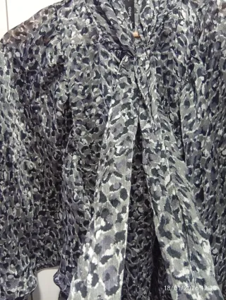 Blusa Mango Estampada