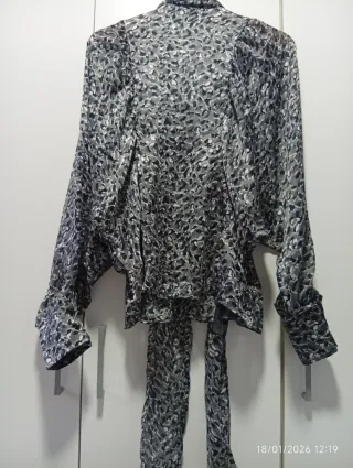 Blusa Mango Estampada