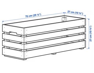 Jardineras de madera para terraza