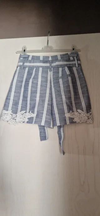 Completo Zara pizzo righe