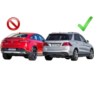 Estriberas Laterales Mercedes ML W166