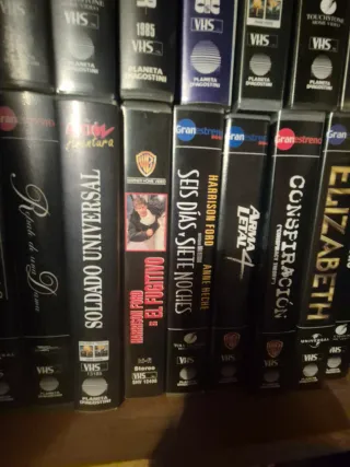 Peliculas vhs precio unidad varios titulos