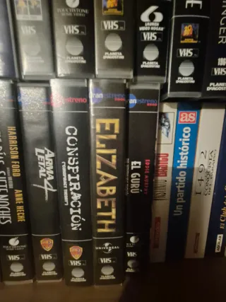 Peliculas vhs precio unidad varios titulos