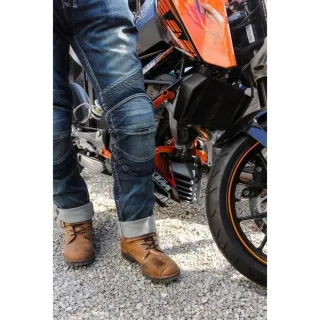VAQUERO MOTO HOMBRE IMPERMEABLE. PROTECCIONES