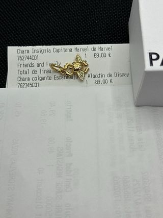 Charm Pandora Escarabajo Aladdin