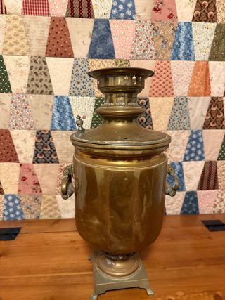 Samovar in ottone Russo