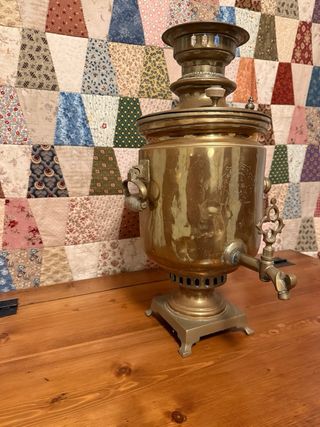 Samovar in ottone Russo