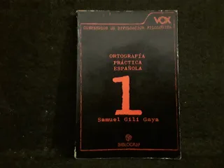 Libro "Ortografía práctica española"