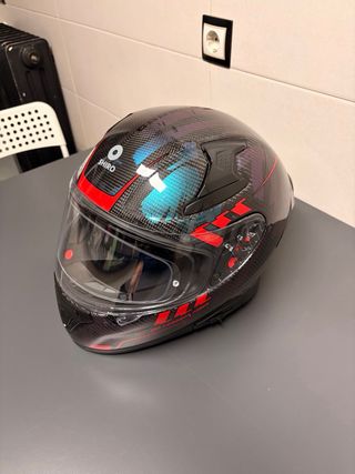 Casco moto Shiro Carbono Diseño Deportivo