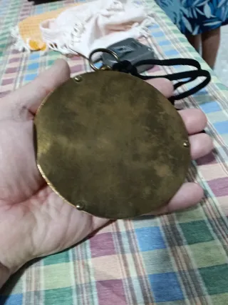 Medallón antiguo escena rococó