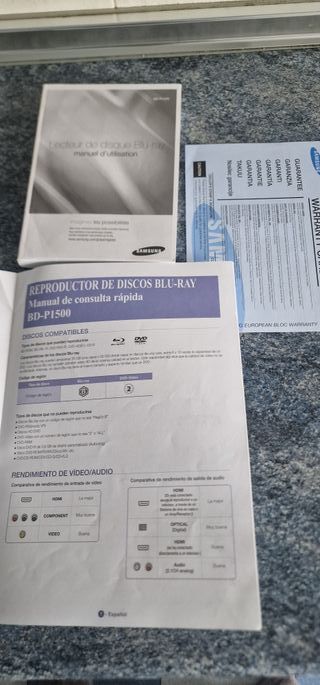 REPRODUCTOR BLU-RAY SAMSUNG