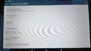 Tablet sin marca + Micro SD 128GB