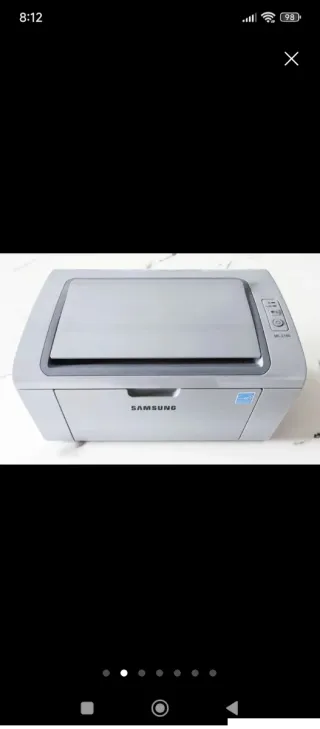 Impresora Samsung Gris/Blanca