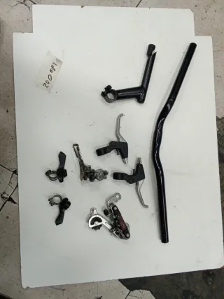 Lote manillar bicicleta varios