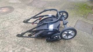 Silla gemelar verde y negra