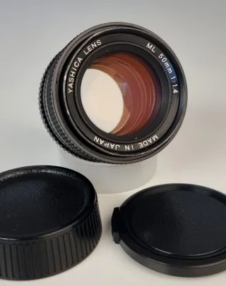 Objetivo YASHICA ML 50mm F1.4 bokeh CONTAX/YASHICA