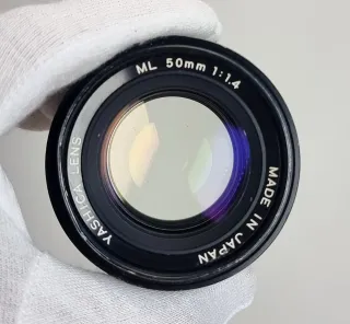 Objetivo YASHICA ML 50mm F1.4 bokeh CONTAX/YASHICA