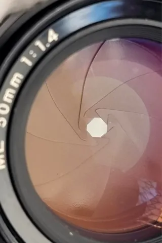 Objetivo YASHICA ML 50mm F1.4 bokeh CONTAX/YASHICA