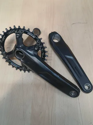 Bielas monoplato Shimano